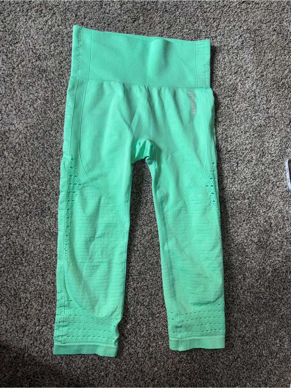Gymshark Mint Green Seamless Leggings